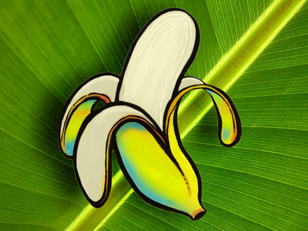 Banana // 4:3 // digital composition // 2016 // 5716 views
