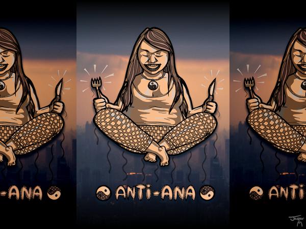 Anti Ana // 80 x 120 cm // poster // 2009 // 11269 views
