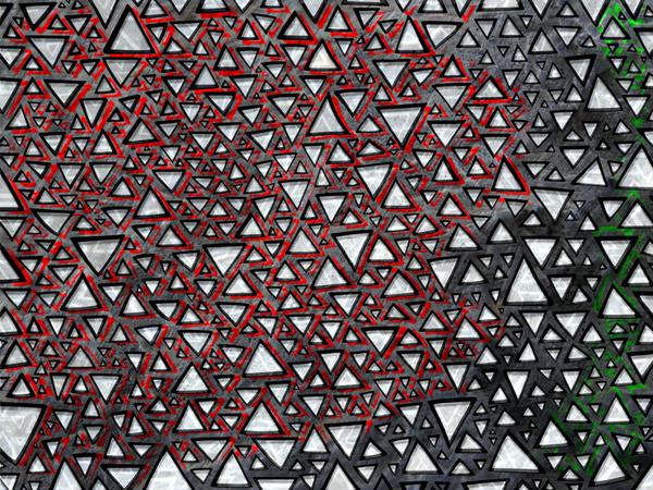 Plenty triangle // 140 x 100 cm // digital composition // 2012 // 8230 views