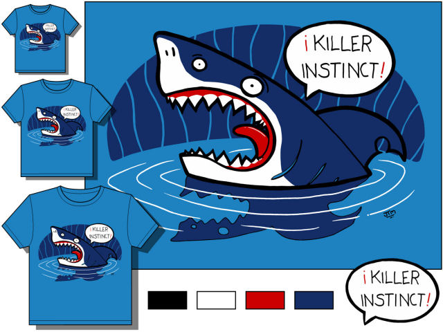 Killer instinct // - // t-shirt design // 2006 // 12289 views